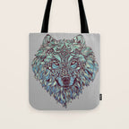Wolf (Lone) Tote Bag Gallery Image 1