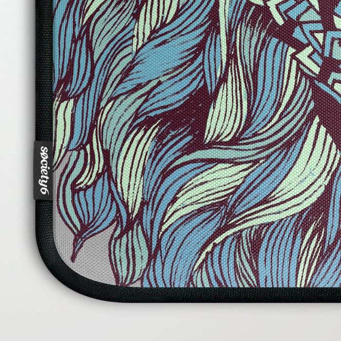 Wolf (Lone) Laptop Sleeve Gallery Image 3