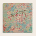Yoshino Cherry Blossoms No. 2 Wood Wall Art Gallery Image 1