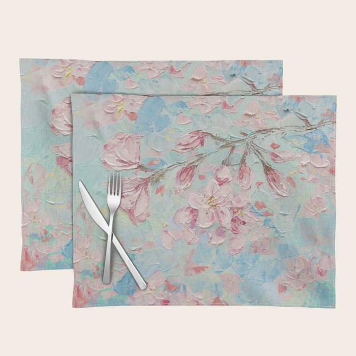 Yoshino Cherry Blossoms No. 2 Placemat Gallery Image 1