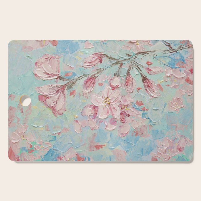 Yoshino Cherry Blossoms No. 2 Cutting Board Gallery Image 1