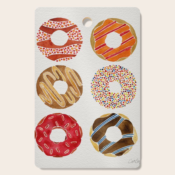 Half Dozen Donuts Cutting Board Gallery Image 1