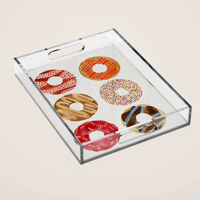 Half Dozen Donuts Acrylic Tray Gallery Image 1