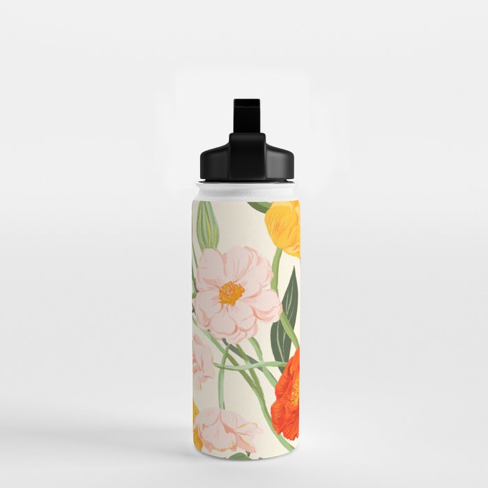 Poppy Garden Water Bottle Gallery Image 2