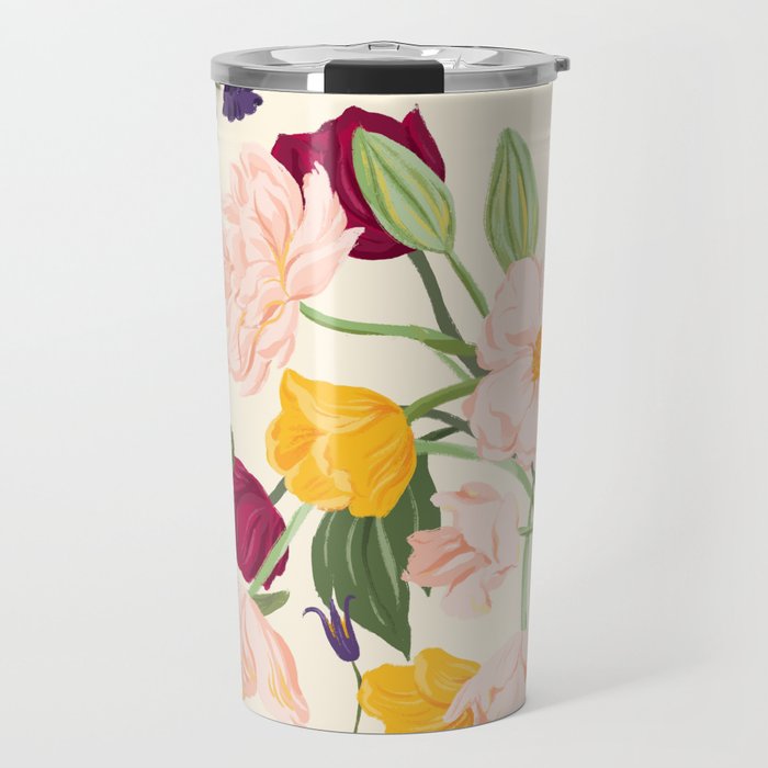 Poppy Garden Travel Mug Gallery Image 1