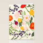 Poppy Garden Stationery Card Gallery Image 2