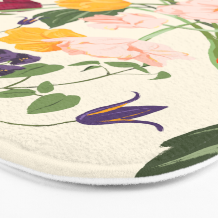 Poppy Garden Bath Mat Gallery Image 3