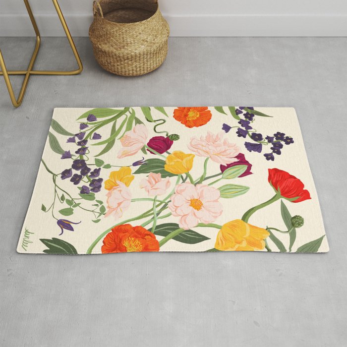 Poppy Garden Rug Gallery Image 1