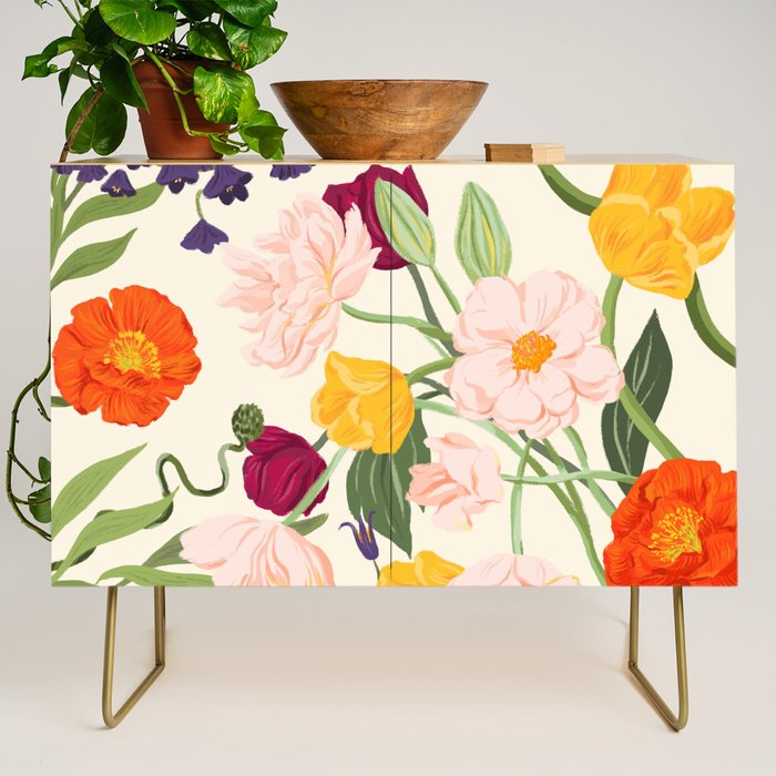 Poppy Garden Credenza Gallery Image 1