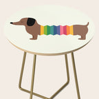 Rainbow Dooooog Side Table Gallery Image 2