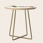 Rainbow Dooooog Side Table Gallery Image 1