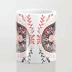 Hamsa Hand - Red & Black Palette Coffee Mug Gallery Image 4
