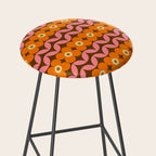 Retro Flower 10A Stool Gallery Image 2