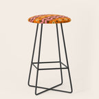 Retro Flower 10A Stool Gallery Image 1