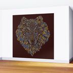 Wolf (Lone) 2.0 Wall Mural Gallery Image 2