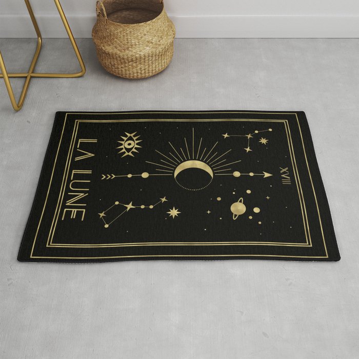 The Moon or La Lune Gold Edition Rug Gallery Image 1