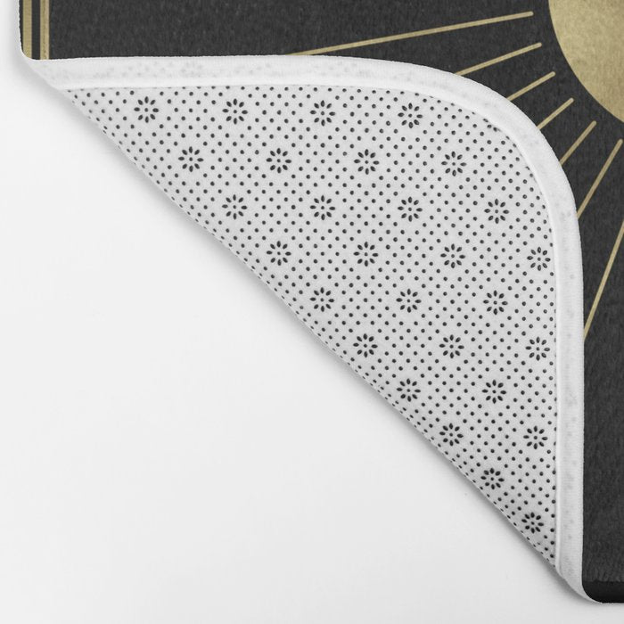 The Moon or La Lune Gold Edition Bath Mat Gallery Image 2