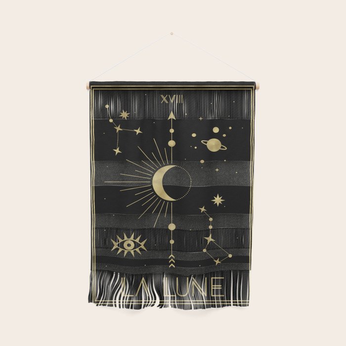 The Moon or La Lune Gold Edition Wall Hanging Gallery Image 1