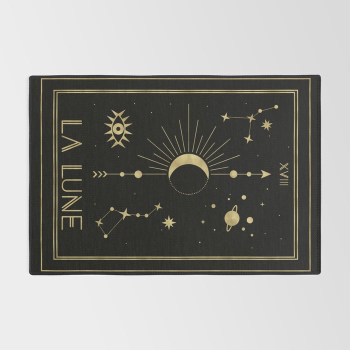 The Moon or La Lune Gold Edition Rug Gallery Image 2