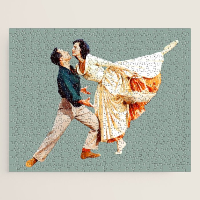 Gene Kelly and Cyd Charisse - Brigadoon Jigsaw Puzzle Gallery Image 1