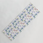 Abstract forms of lines 77G Yoga Mat Gallery Image 1