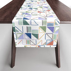 Abstract forms of lines 77G Table Runner Gallery Image 1