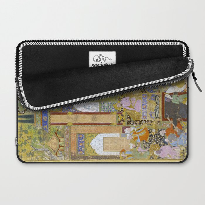  Babur receives a courtier Indian Mughal Art Laptop Sleeve Gallery Image 2