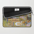  Babur receives a courtier Indian Mughal Art Laptop Sleeve Gallery Image 2