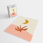 Waxing Crescent Moon Jigsaw Puzzle Gallery Image 2