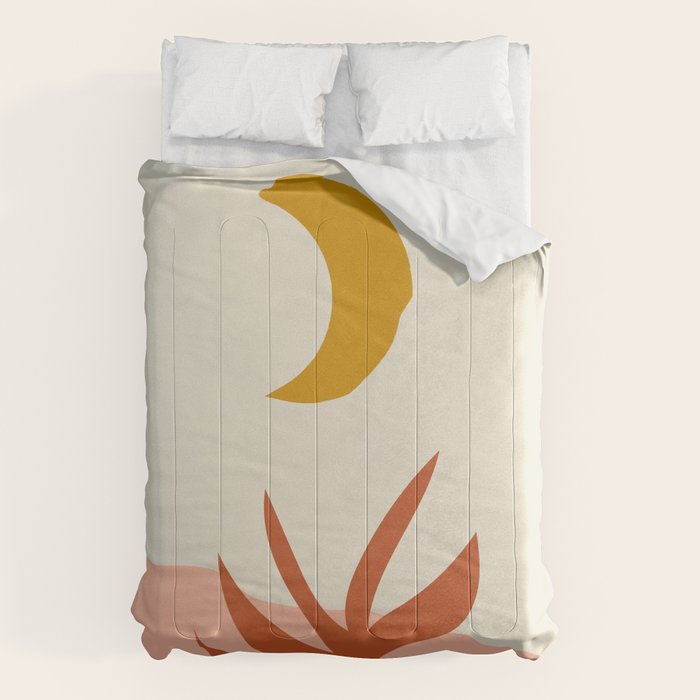 Waxing Crescent Moon Comforter Gallery Image 6