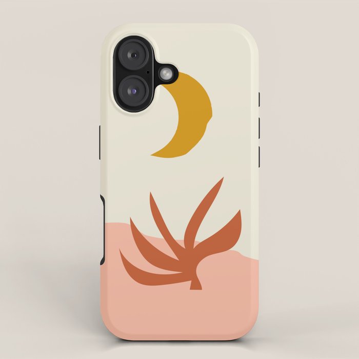 Waxing Crescent Moon iPhone Case Gallery Image 1