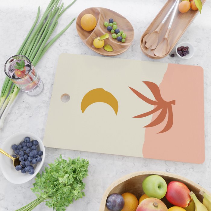 Waxing Crescent Moon Cutting Board Gallery Image 2