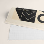 Geometric Shapes Black and White 4 Wrapping Paper Gallery Image 2