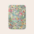 Gilt & Glory - Colorful Moroccan Mosaic Bath Mat Gallery Image 1