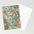 Gilt & Glory - Colorful Moroccan Mosaic Stationery Card Gallery Image 2