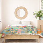 Gilt & Glory - Colorful Moroccan Mosaic Duvet Cover Gallery Image 3