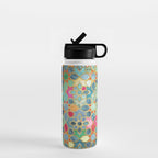 Gilt & Glory - Colorful Moroccan Mosaic Water Bottle Gallery Image 1