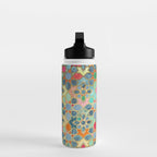Gilt & Glory - Colorful Moroccan Mosaic Water Bottle Gallery Image 3