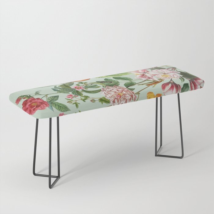Persimmon Botanical Bloom Mint Green  Bench Gallery Image 1
