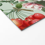Persimmon Botanical Bloom Mint Green  Welcome Mat Gallery Image 2