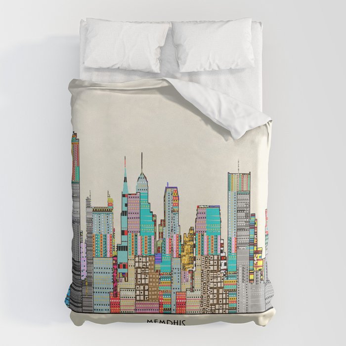 Memphis city Duvet Cover Gallery Image 6