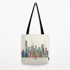 Memphis city Tote Bag Gallery Image 2