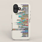 Memphis city iPhone Case Gallery Image 1