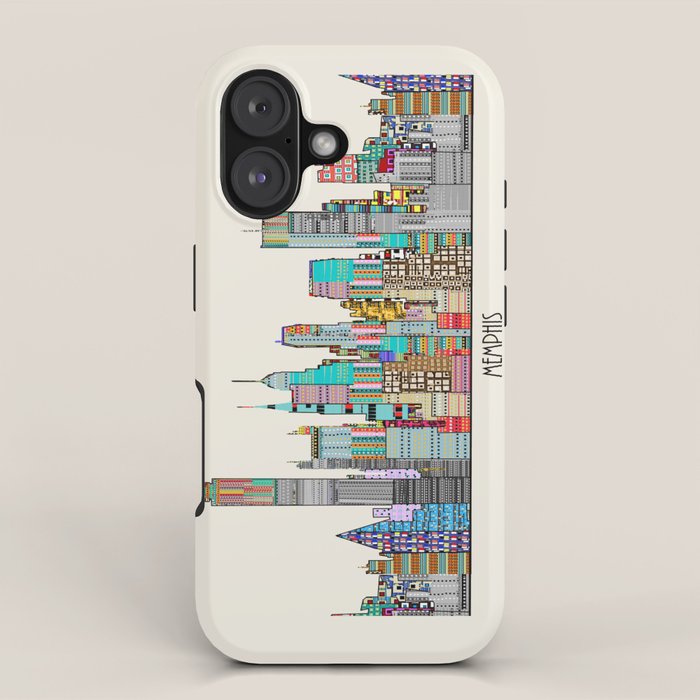Memphis city iPhone Case Gallery Image 1