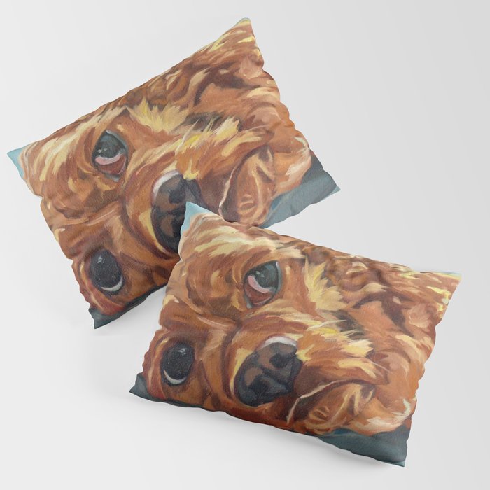 Newton the Lounging Cocker Spaniel Pillow Sham Gallery Image 3