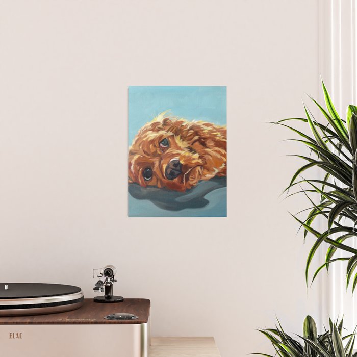 Newton the Lounging Cocker Spaniel Poster Gallery Image 2
