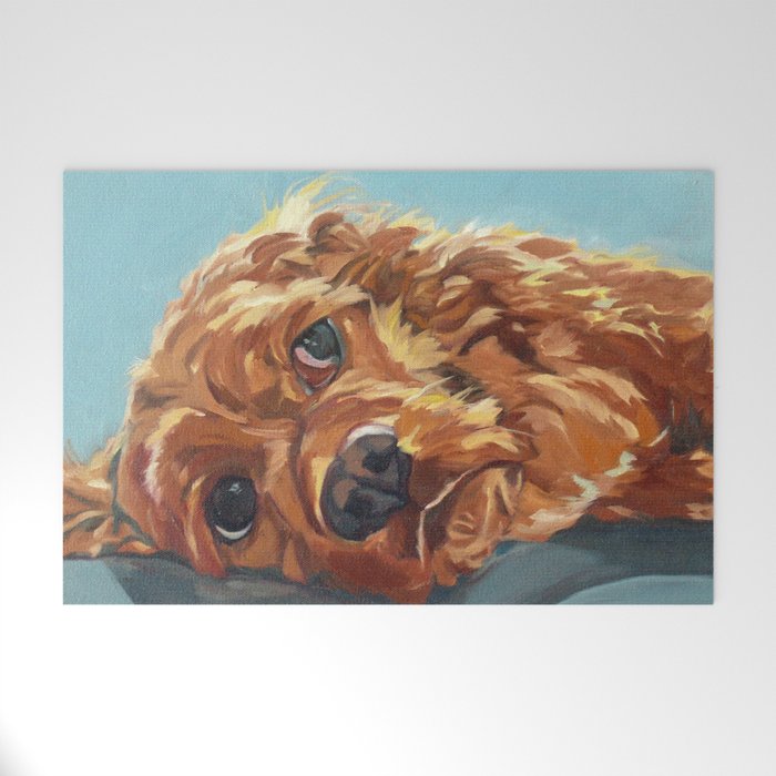 Newton the Lounging Cocker Spaniel Welcome Mat Gallery Image 1