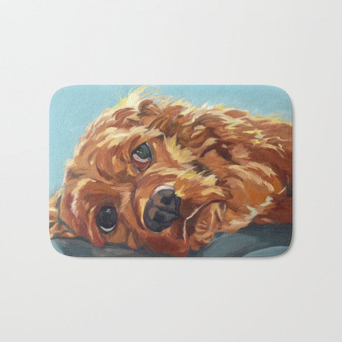 Newton the Lounging Cocker Spaniel Bath Mat Gallery Image 1