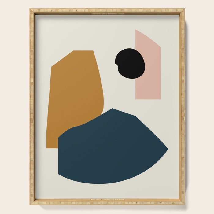 Shape study #1 - Lola Collection Serving Tray Gallery Image 1