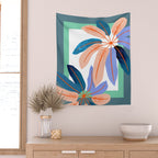 tropical plants Wall Tapestry Gallery Image 2